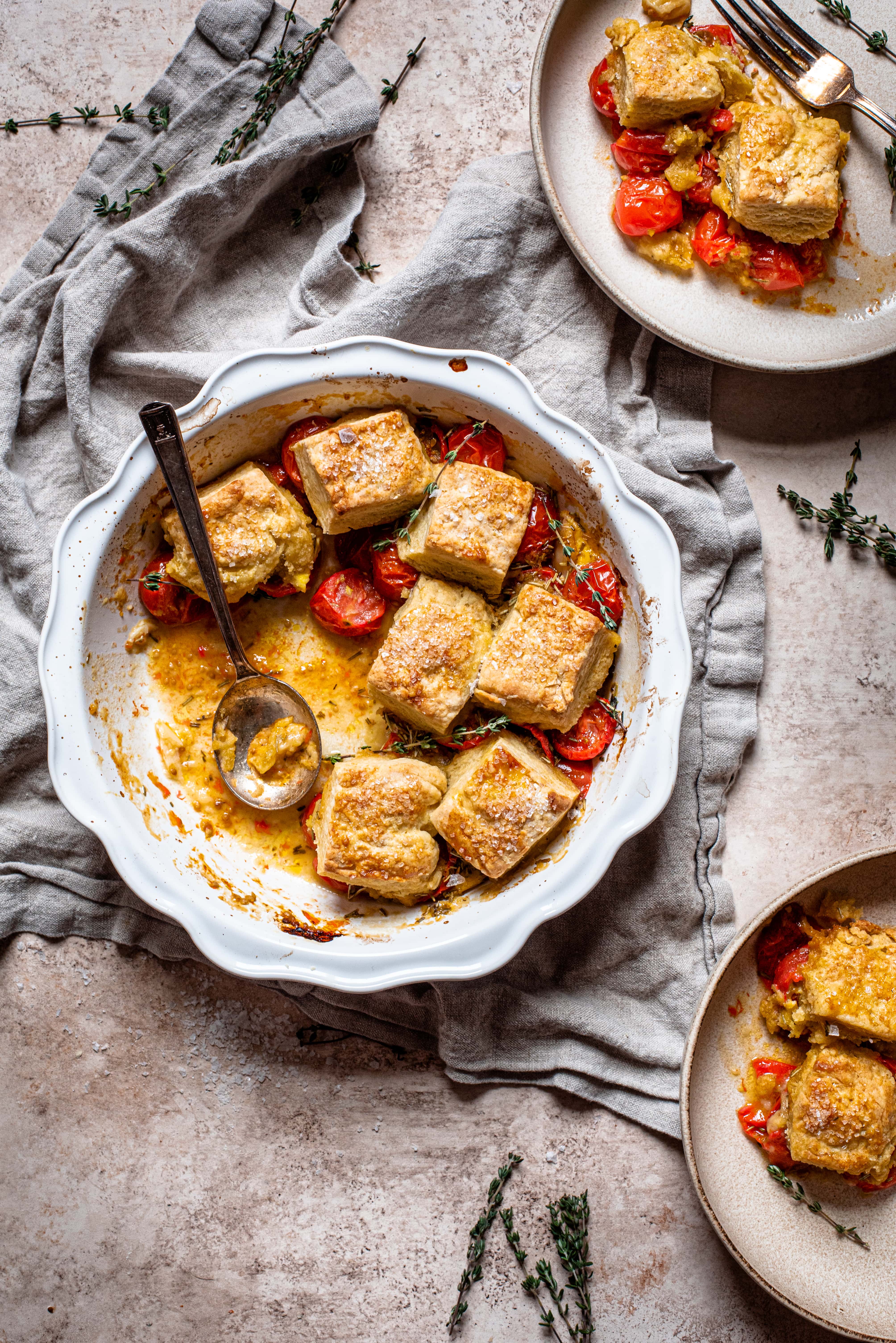 Tomato Cobbler 