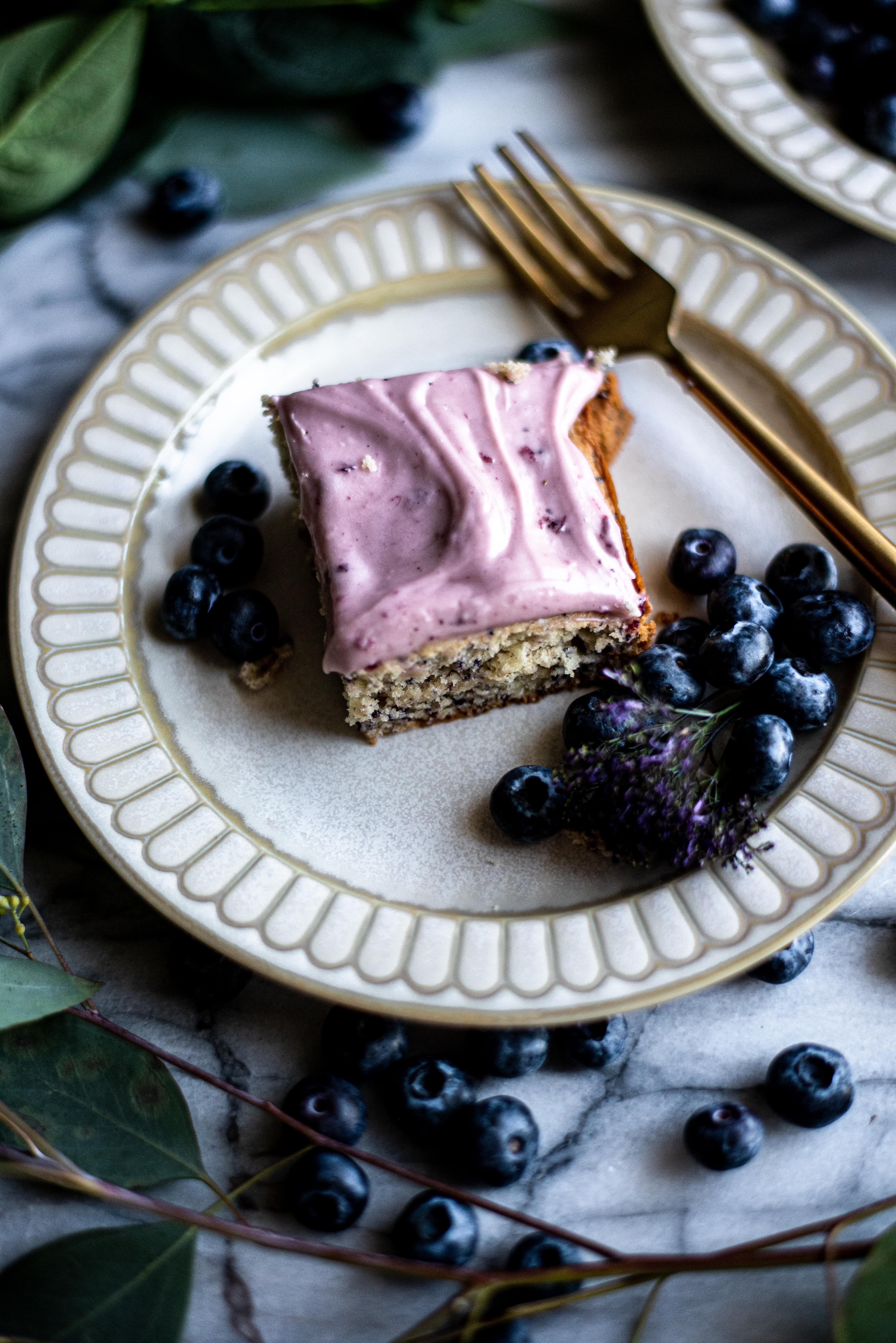 blueberry sheet cake