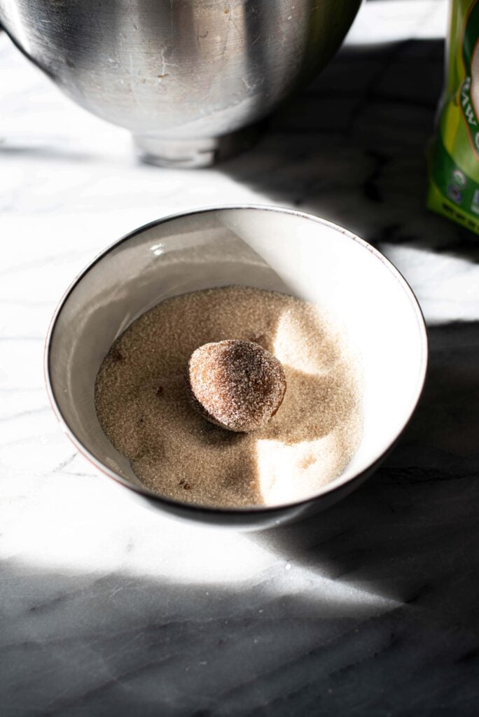 Molasses Cookies with Bourbon French Buttercream