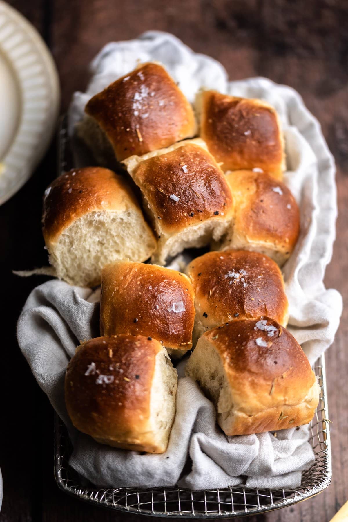 Light and Fluffy Rosemary Dinner Roll Recipe The G & M Kitchen