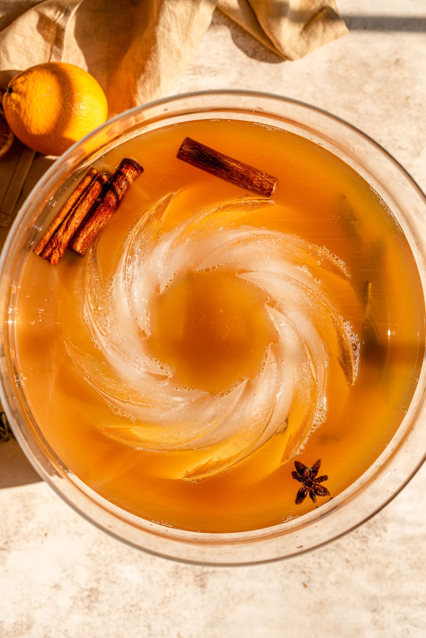 Apple Cider Prosecco Bourbon Punch The G & M Kitchen