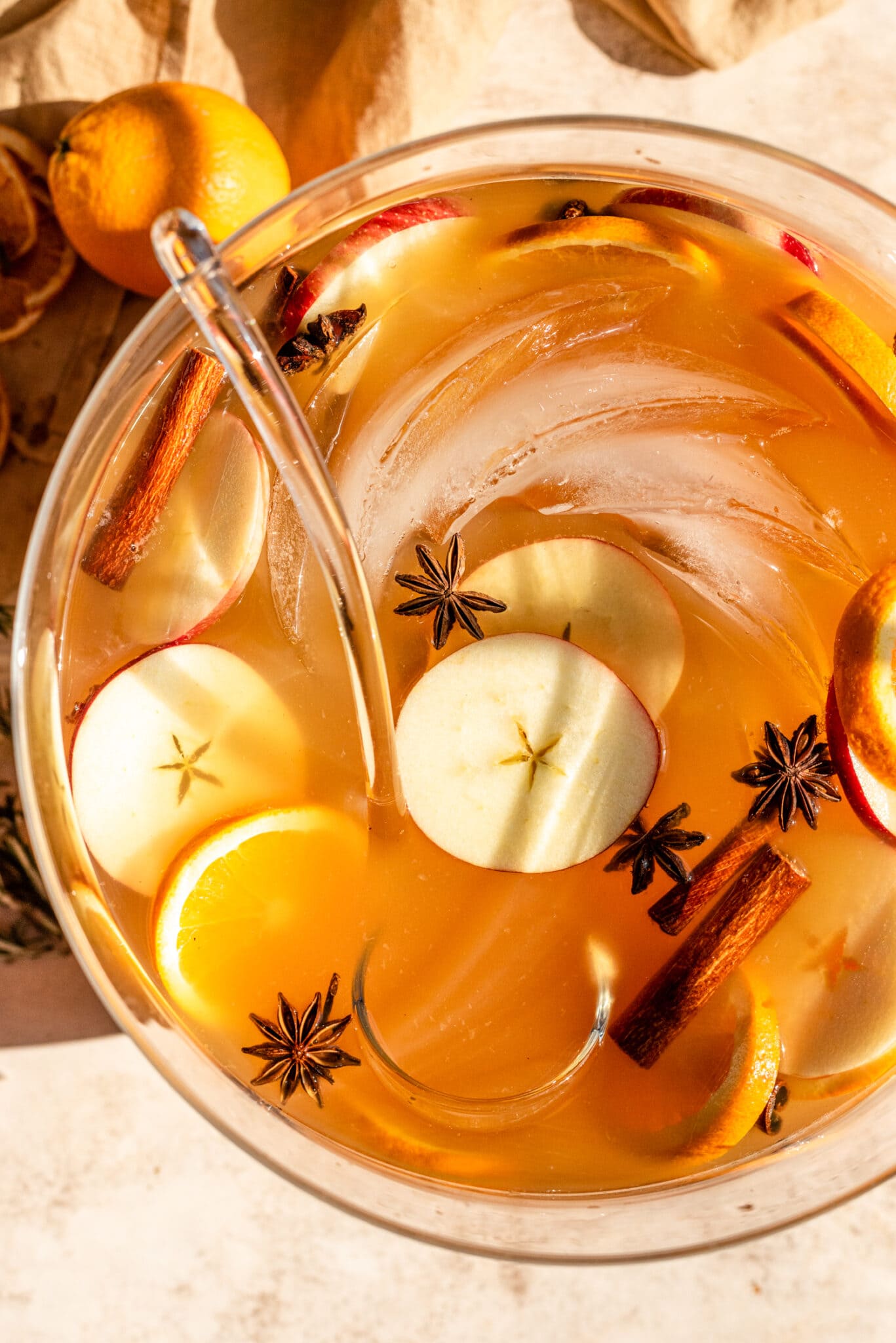 Apple Cider Prosecco Bourbon Punch The G & M Kitchen